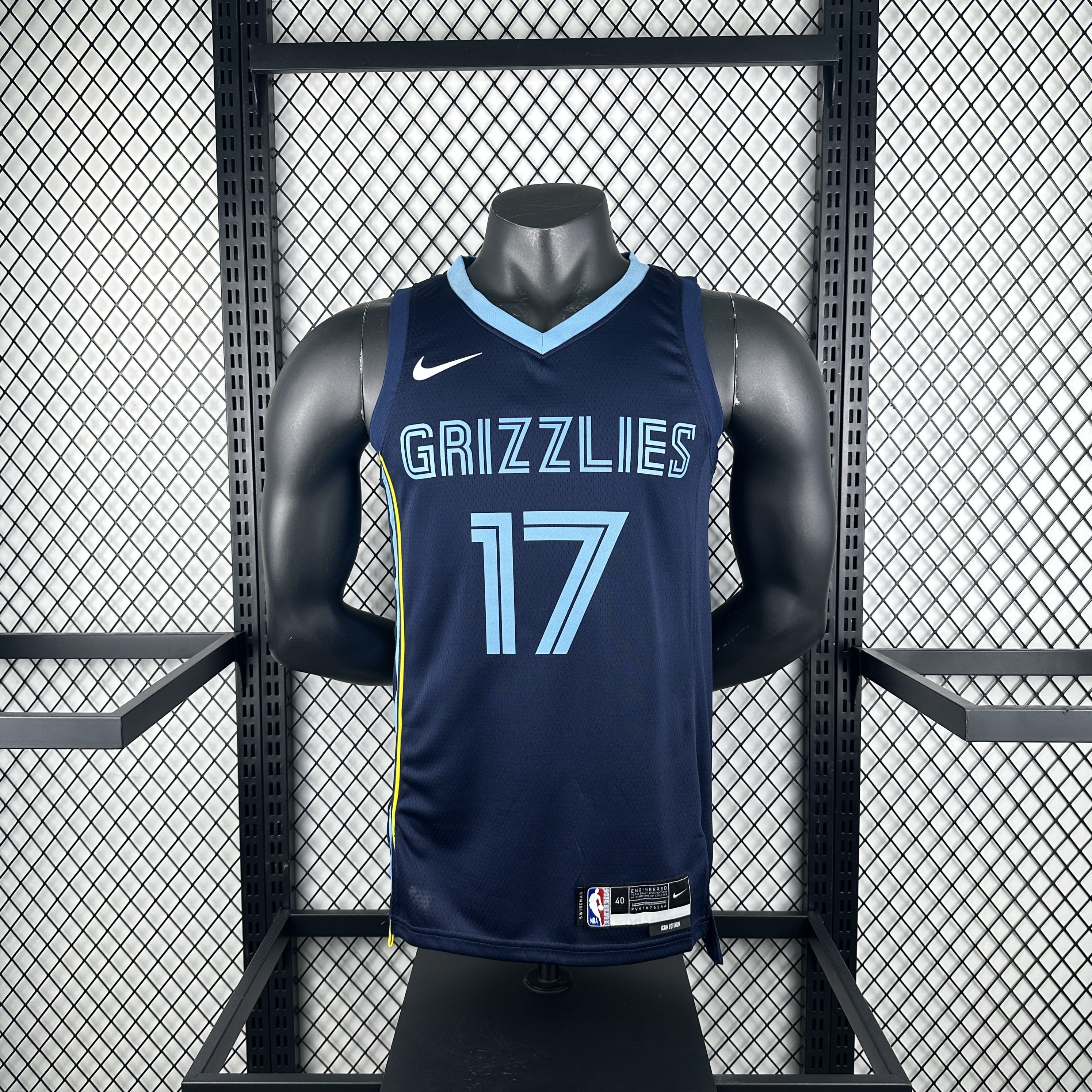Men Memphis Grizzlies 17 Kawamura blue NBA 2024 25 Season Jerseys